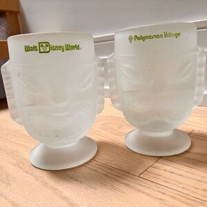 Walt Disney World Polynesian Village Tiki Glasses